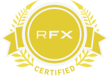 RFX Bescheinigt Stempel